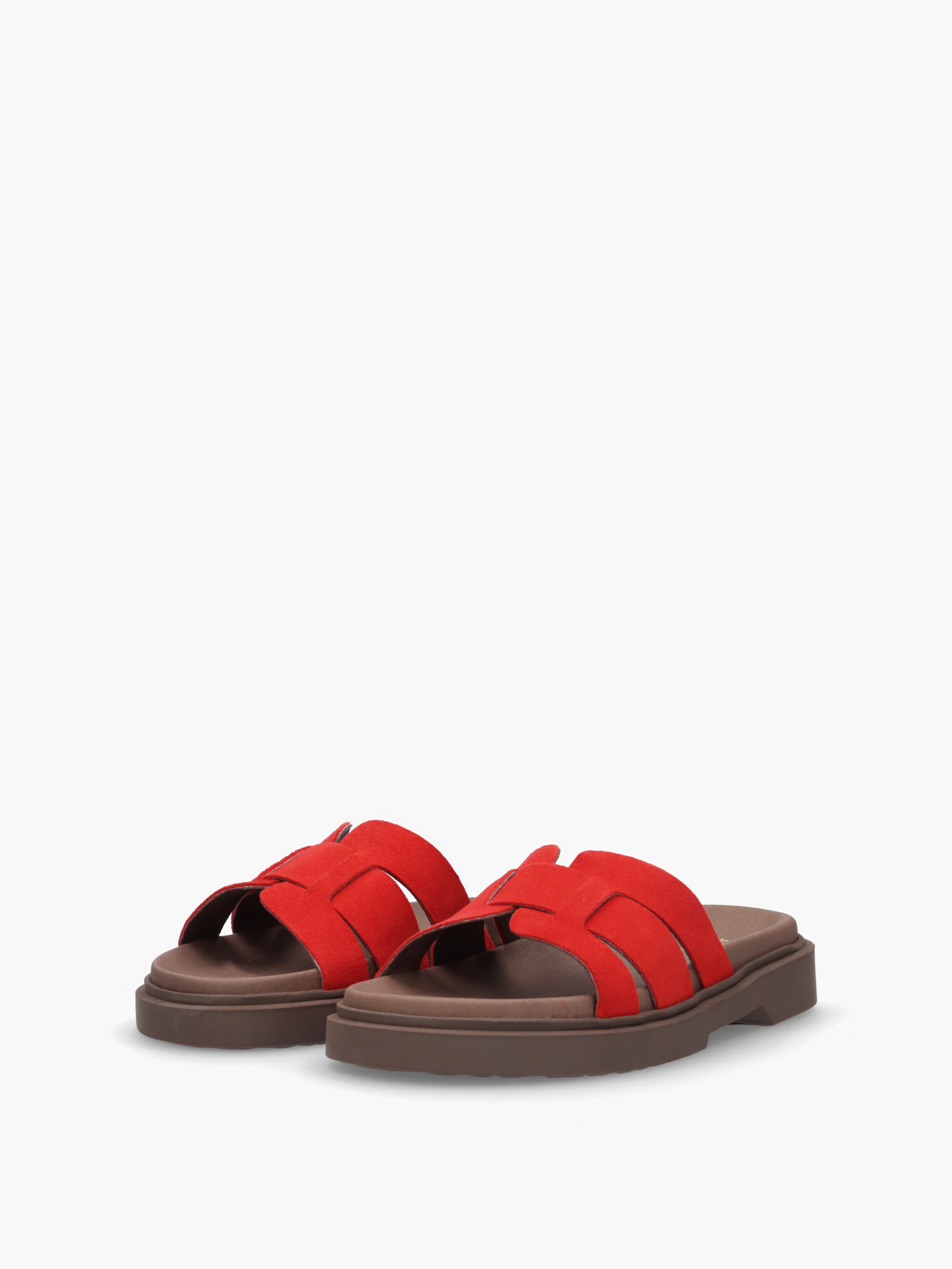 SS25-PURE26-000-000-Apple-of-Eden_2_BM PURE Rot, Bekleidung, Schuhwerk, Sandale