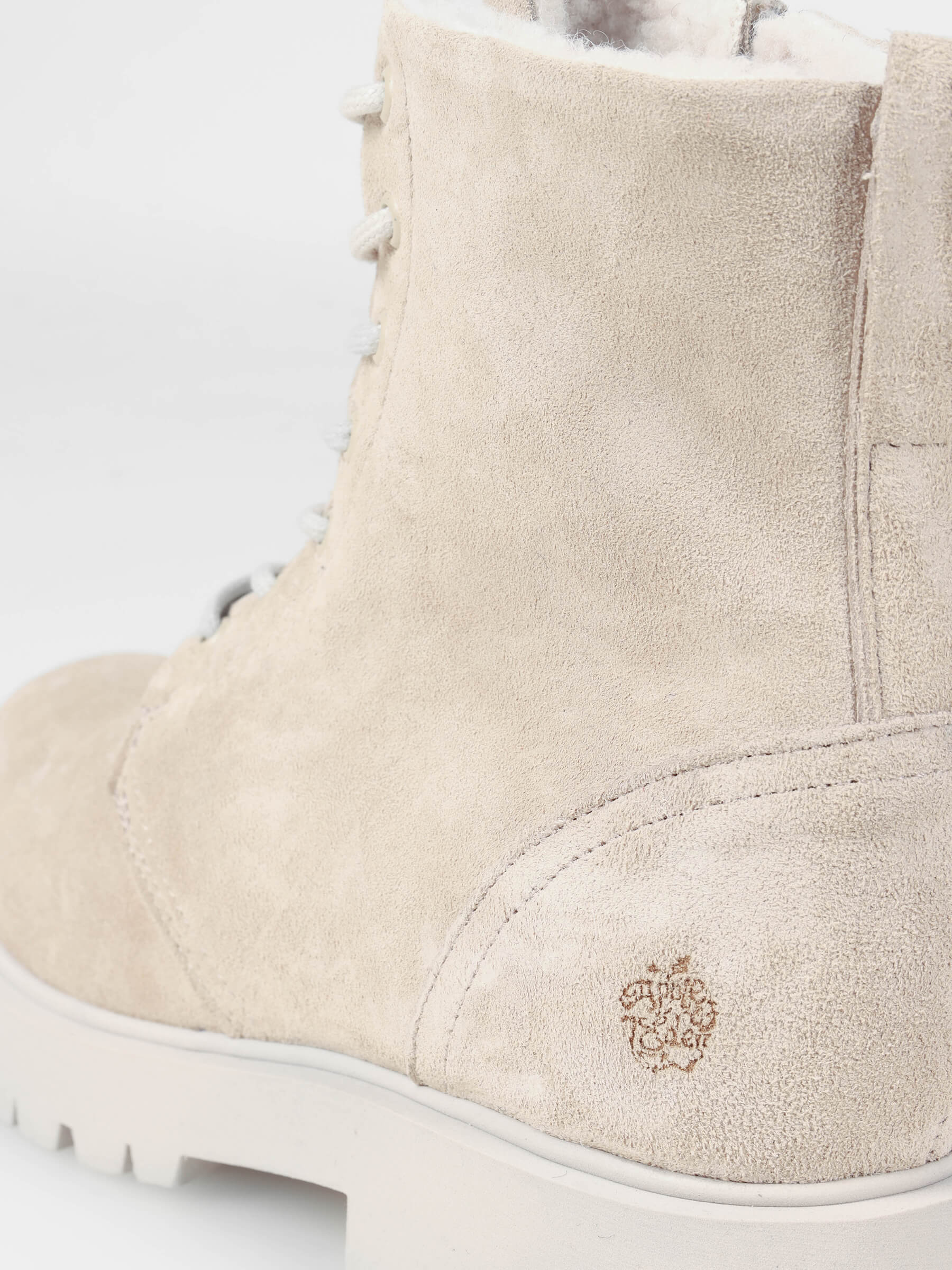Schnürstiefeletten ivory, Bekleidung, Schuhwerk, Schuh, Sneaker