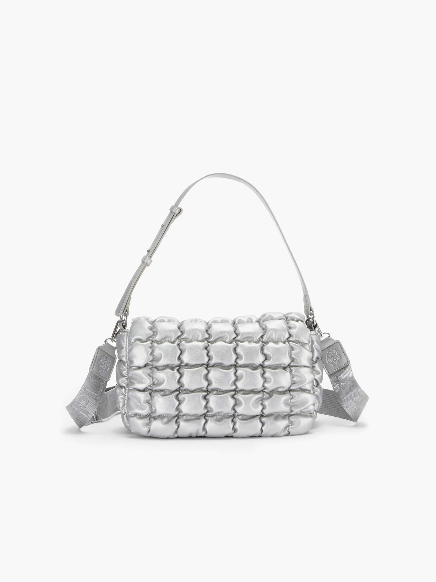 Umhängetasche silber, Zubehor, Tasche, Handtasche, Geldbörse
