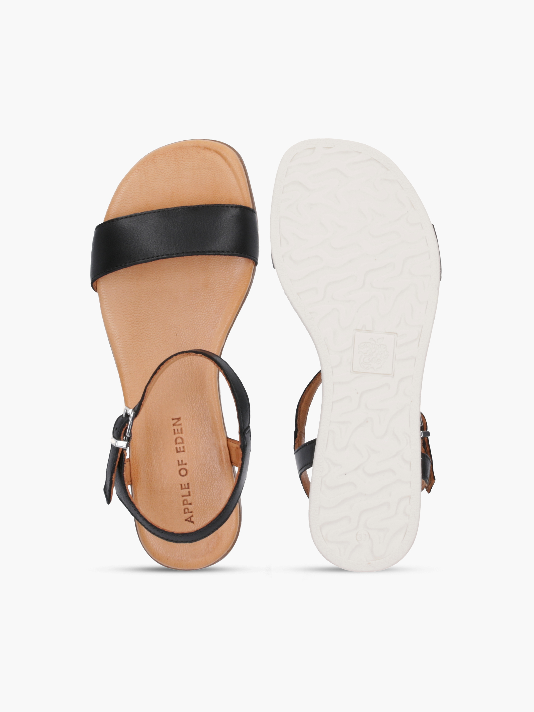 SS25-ISA1-000-000-Apple-of-Eden_6_BM ISA Schwarz, Bekleidung, Schuhwerk, Sandale