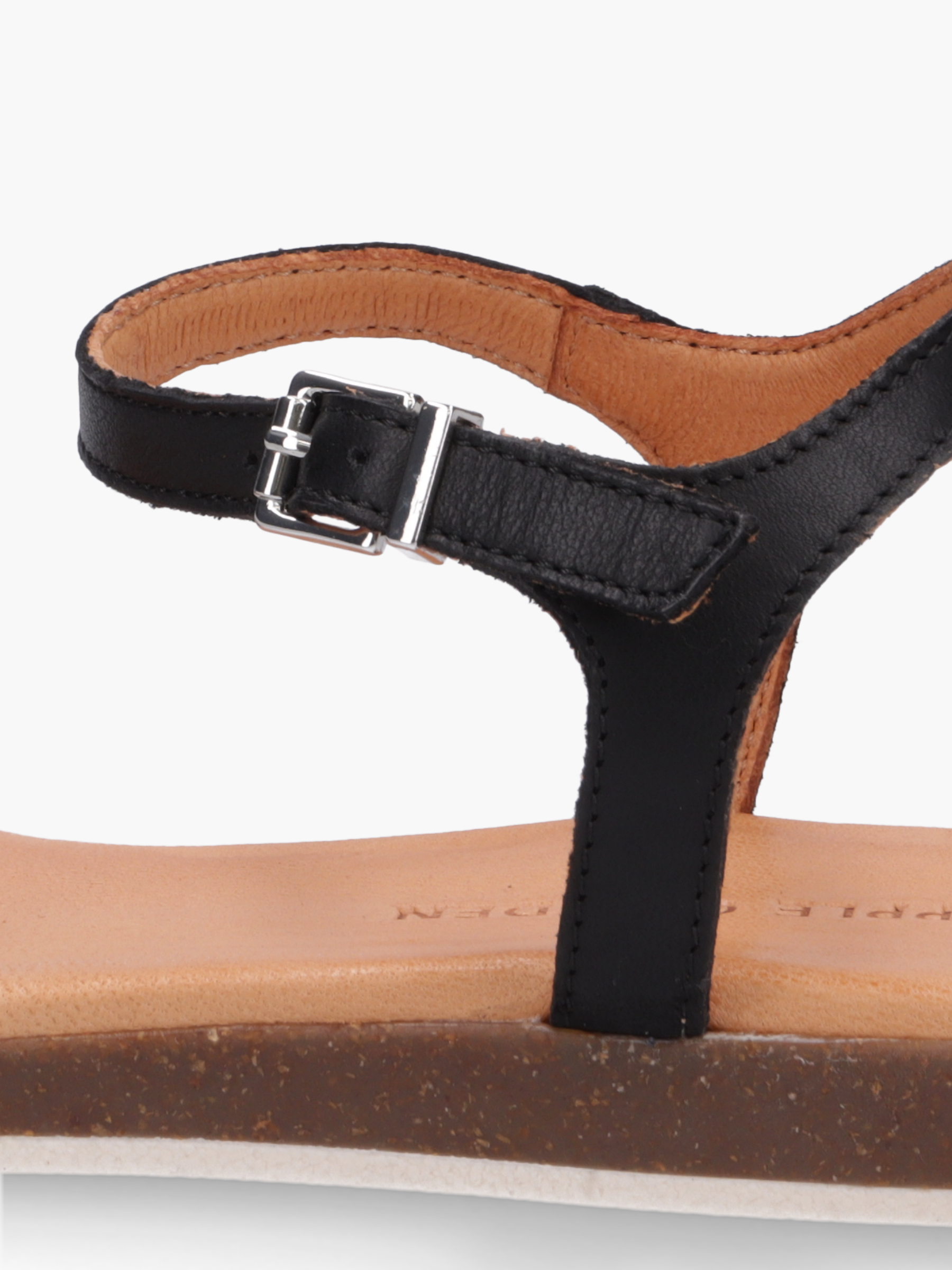 SS25-ISA1-000-000-Apple-of-Eden_5_BM ISA Schwarz, Schuhwerk, Sandale, Zubehör, Riemen, Gürtel
