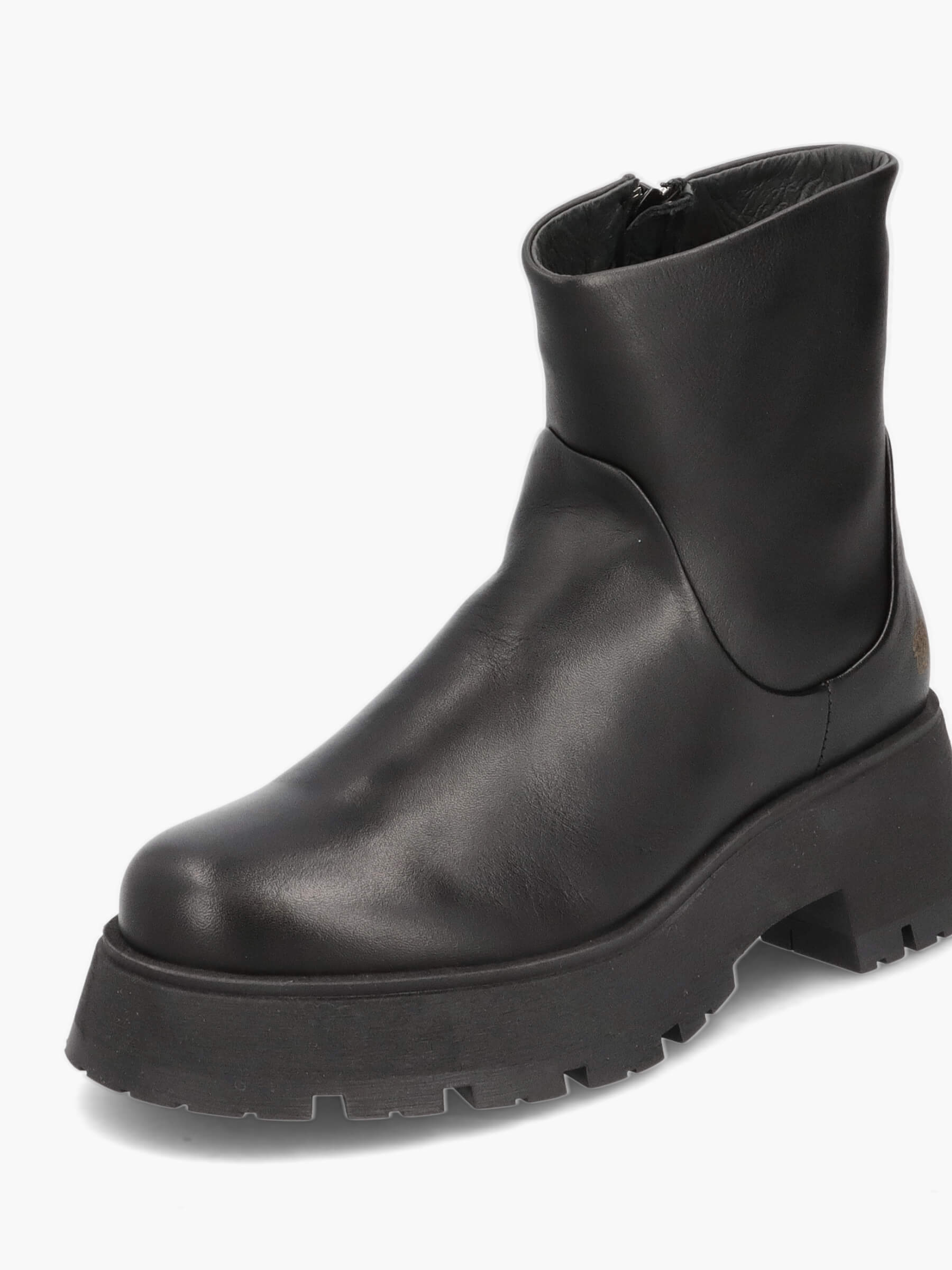 Plateau-Stiefeletten black, Bekleidung, Schuhwerk, Schuh, Stiefel