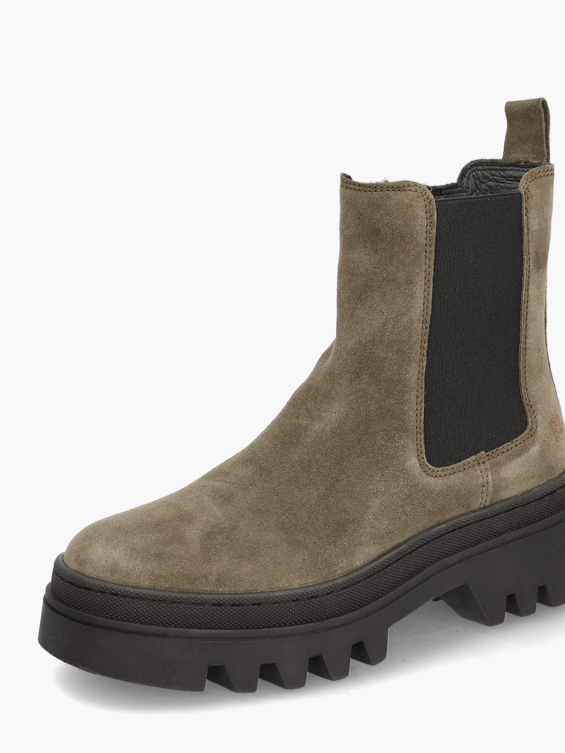 Chelsea Boots Khaki, Bekleidung, Schuhwerk, Schuh, Wildleder