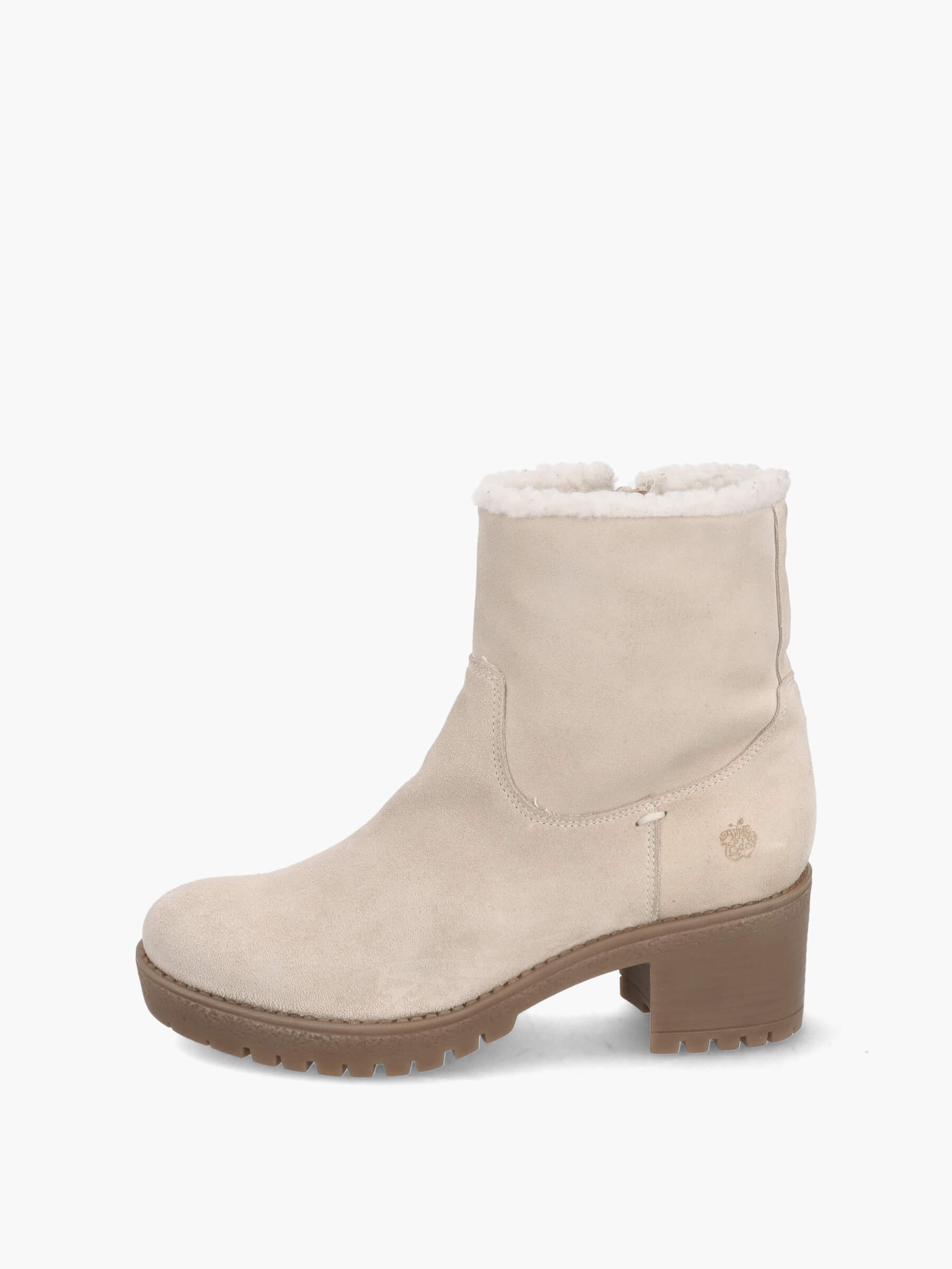 Leder Stiefeletten weiß, Bekleidung, Schuhwerk, Schuh