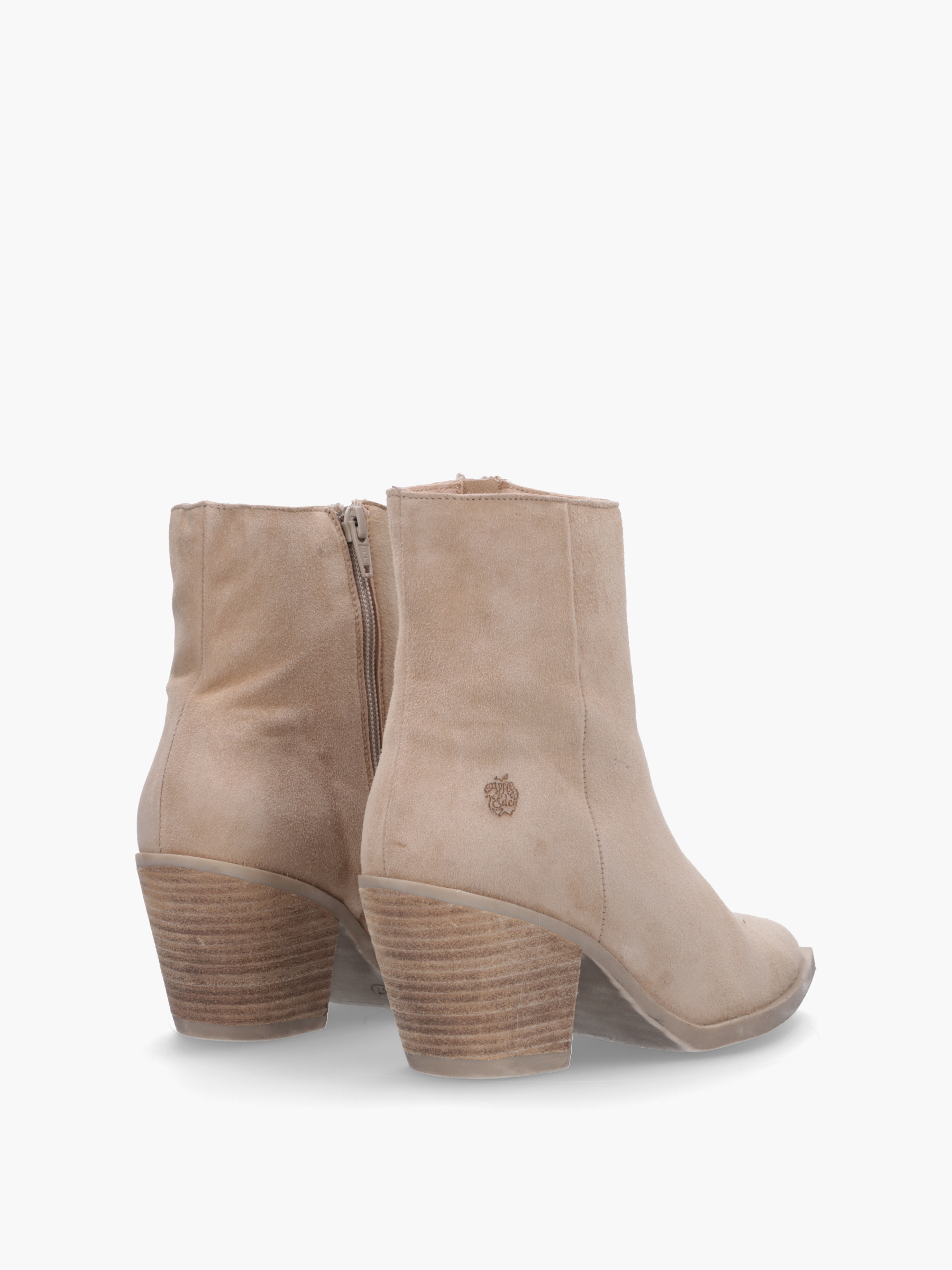 SIAXXX Beige, Bekleidung, Schuhwerk, Schuh, Hoher Absatz, Wildleder