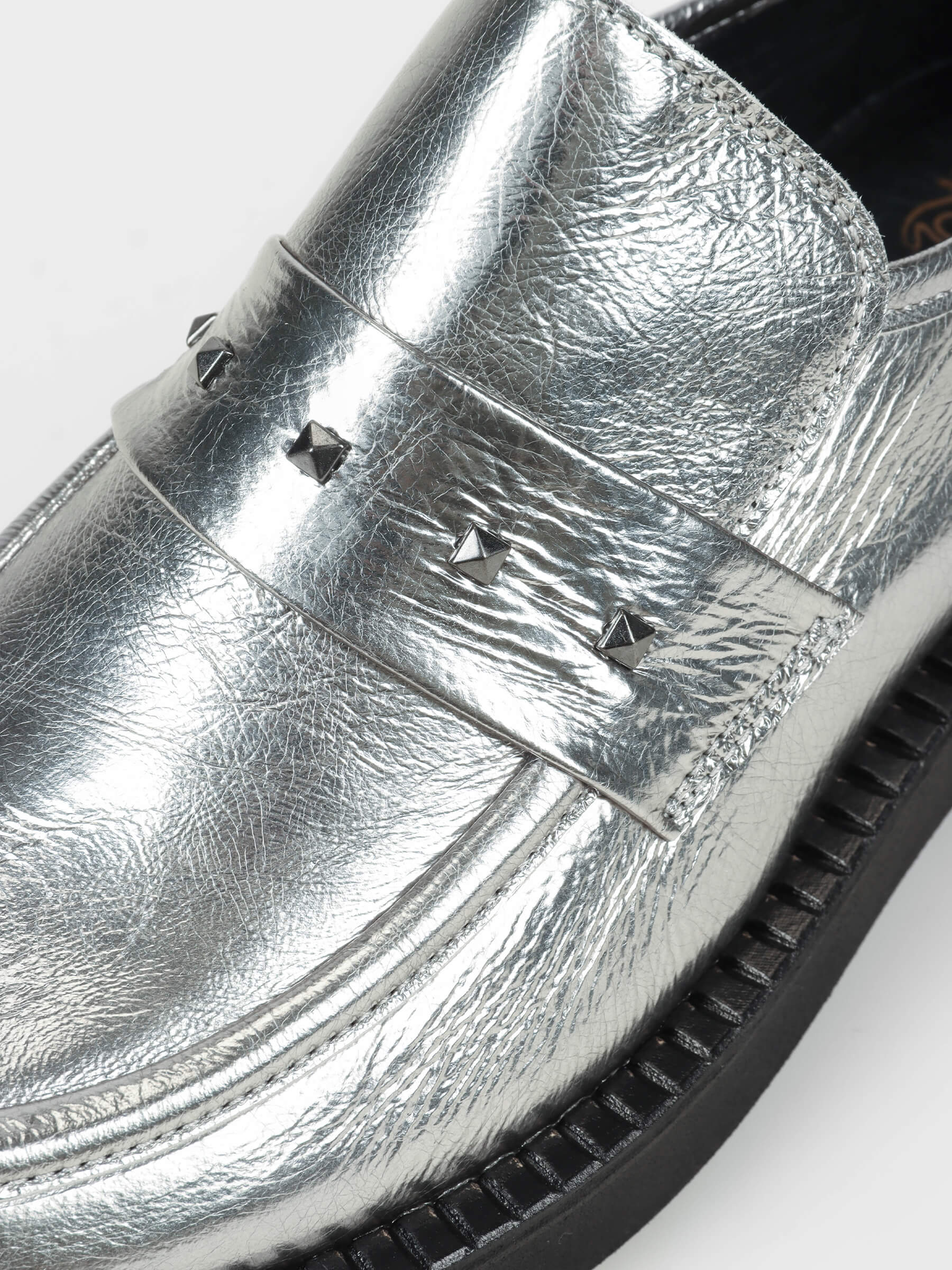 AW24-CANCUN46-000-000-Apple-of-Eden_7_BMrGWMb2Z61z5G3 Penny-Loafer silber, Bekleidung, Schuhwerk, Schuh, Sneaker, Holzschuhe