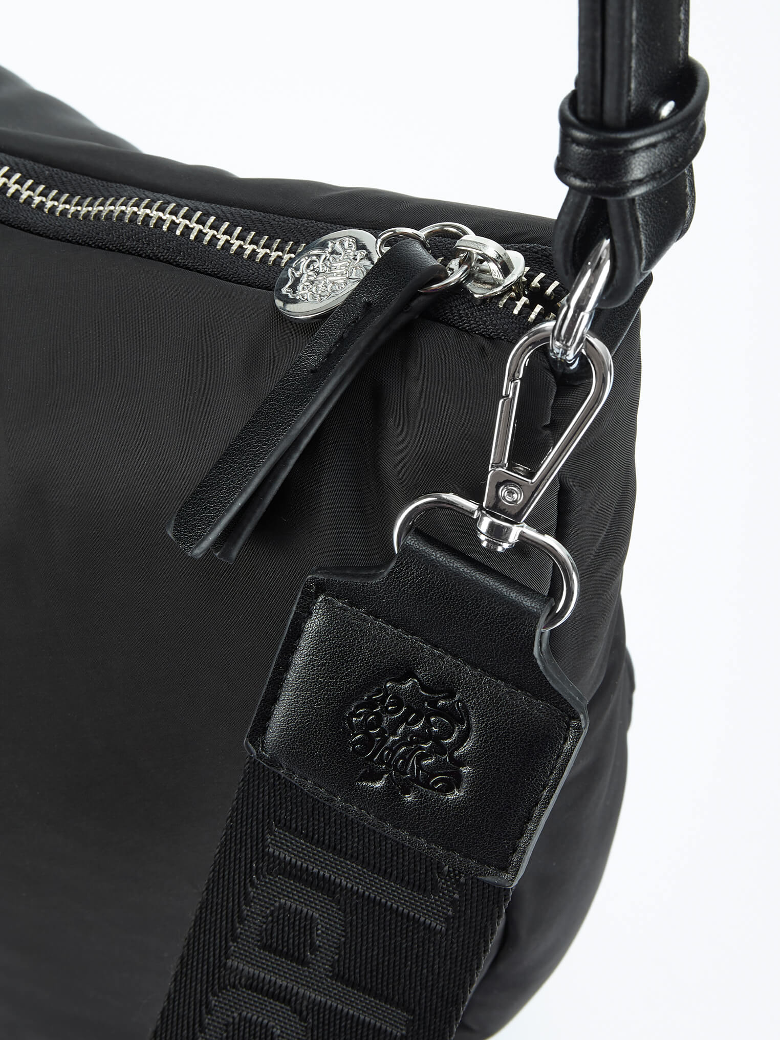 Hobo Bag schwarz, Zubehor, Tasche, Handtasche, Geldbörse, Riemen