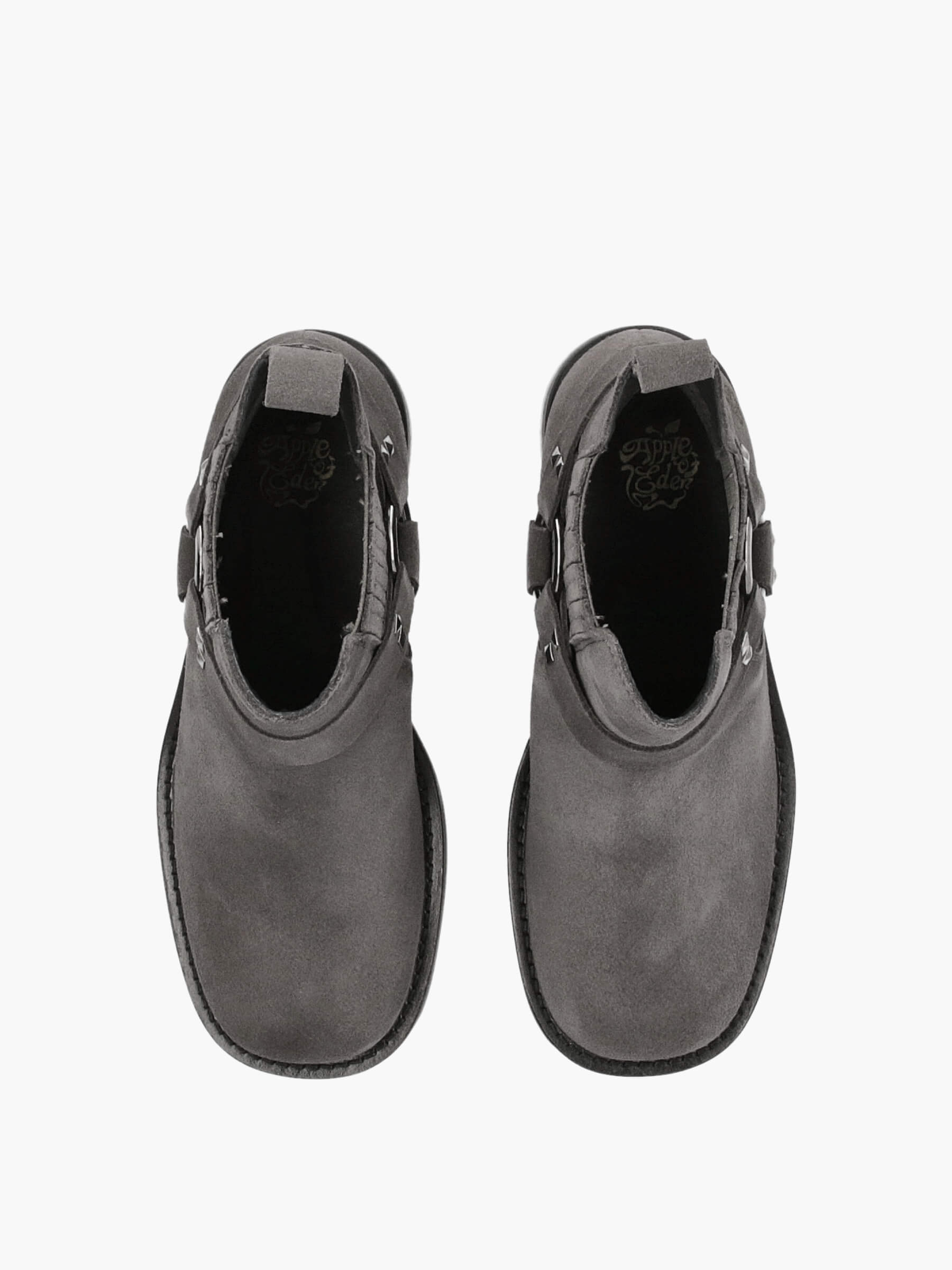 AW24-BALI14-dkgrey-000-000-Apple-of-Eden_5_BM Cowboy Boots dark grey, Bekleidung, Schuhwerk, Schuh, Wildleder, Turnschuh