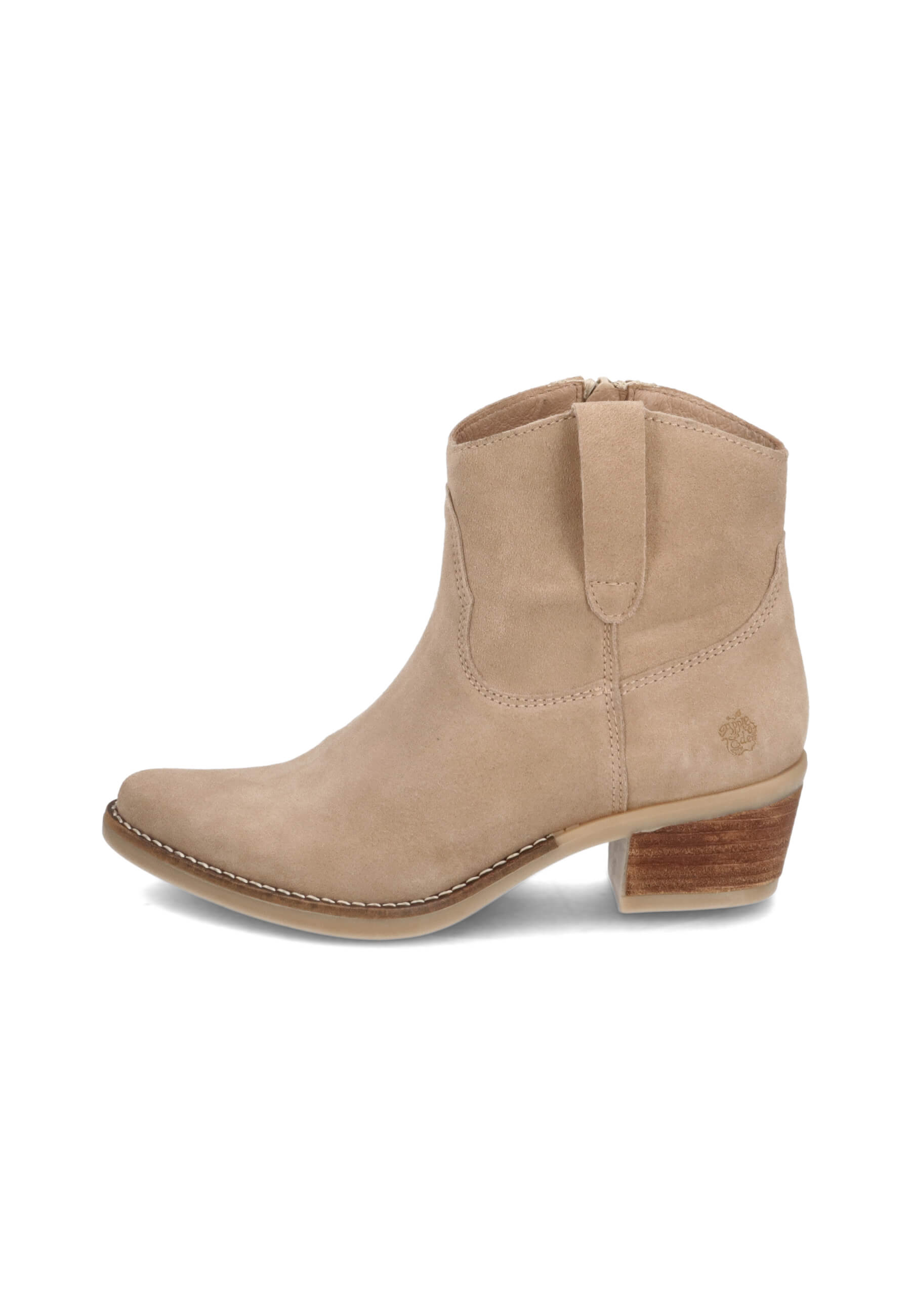 Cowboy Boots beige, Bekleidung, Schuhwerk, Schuh, Wildleder