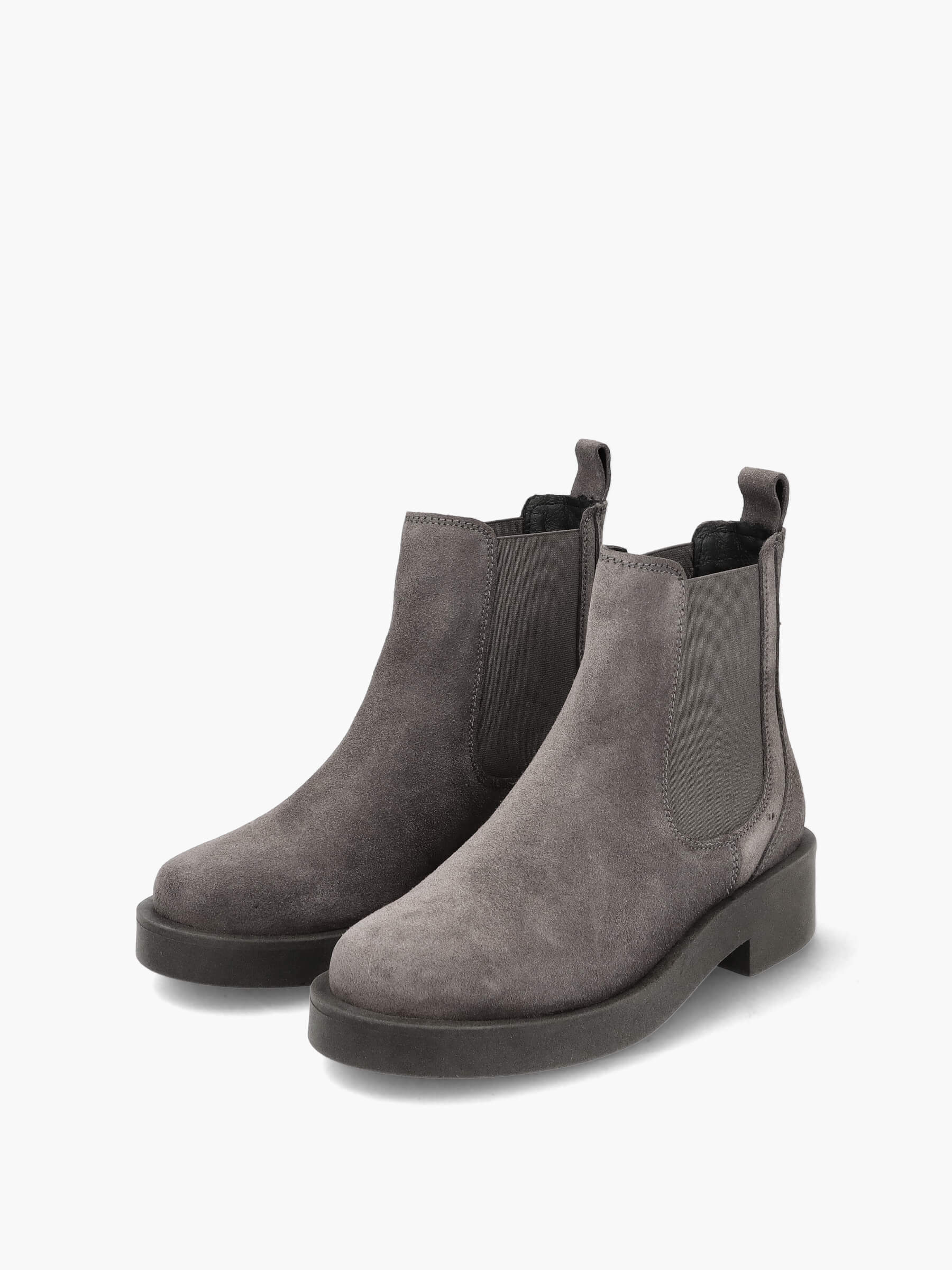  Chelsea Boots grey , Bekleidung, Schuhwerk, Schuh, Wildleder