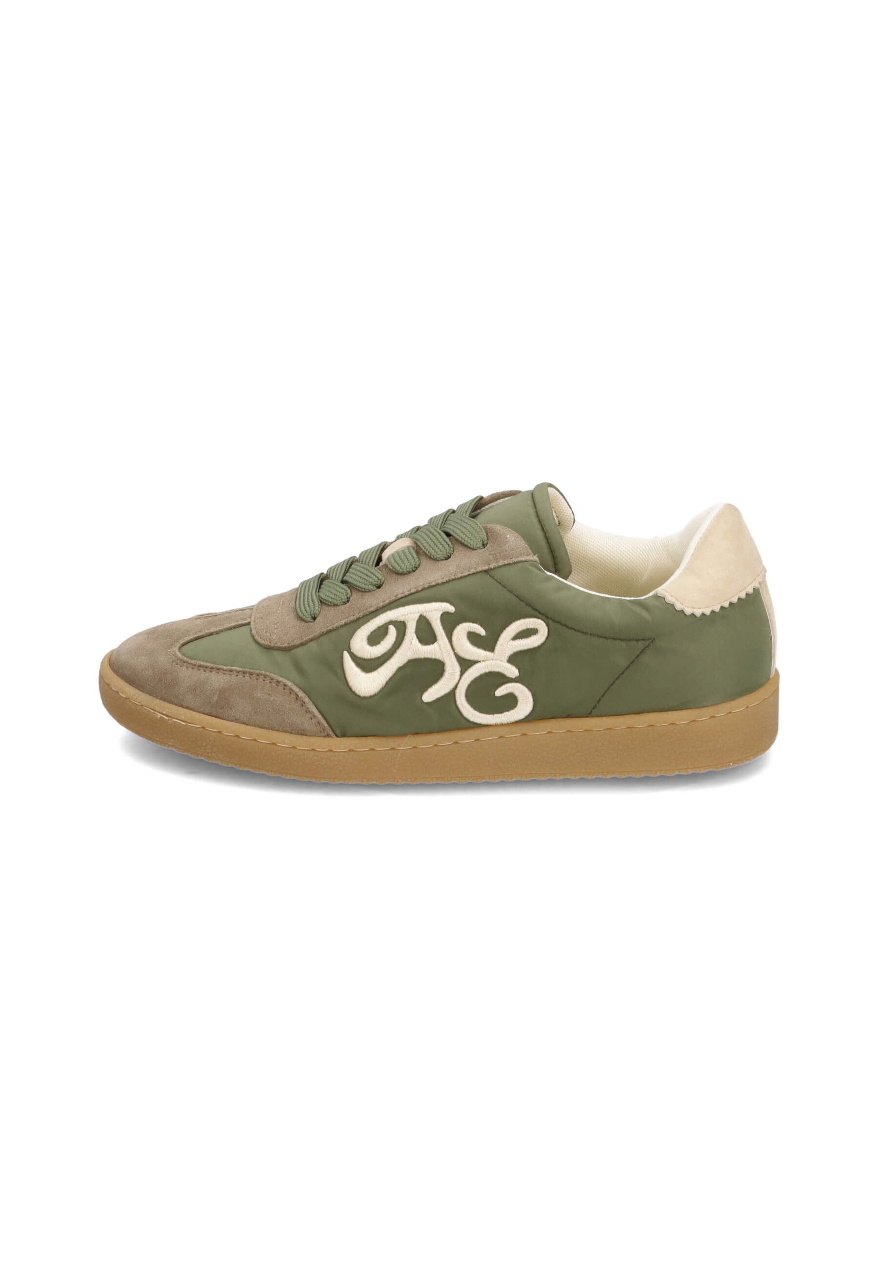 SALLYX-Khaki, Schuhwerk, Schuh, Sneaker, Wildleder, Leinwand