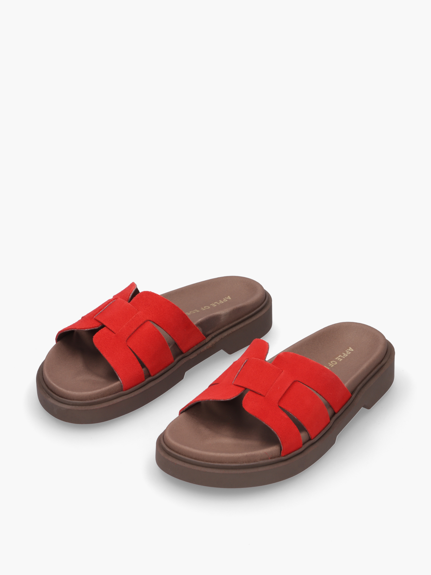 SS25-PURE26-000-000-Apple-of-Eden_8_BM PURE Rot, Bekleidung, Schuhwerk, Sandale