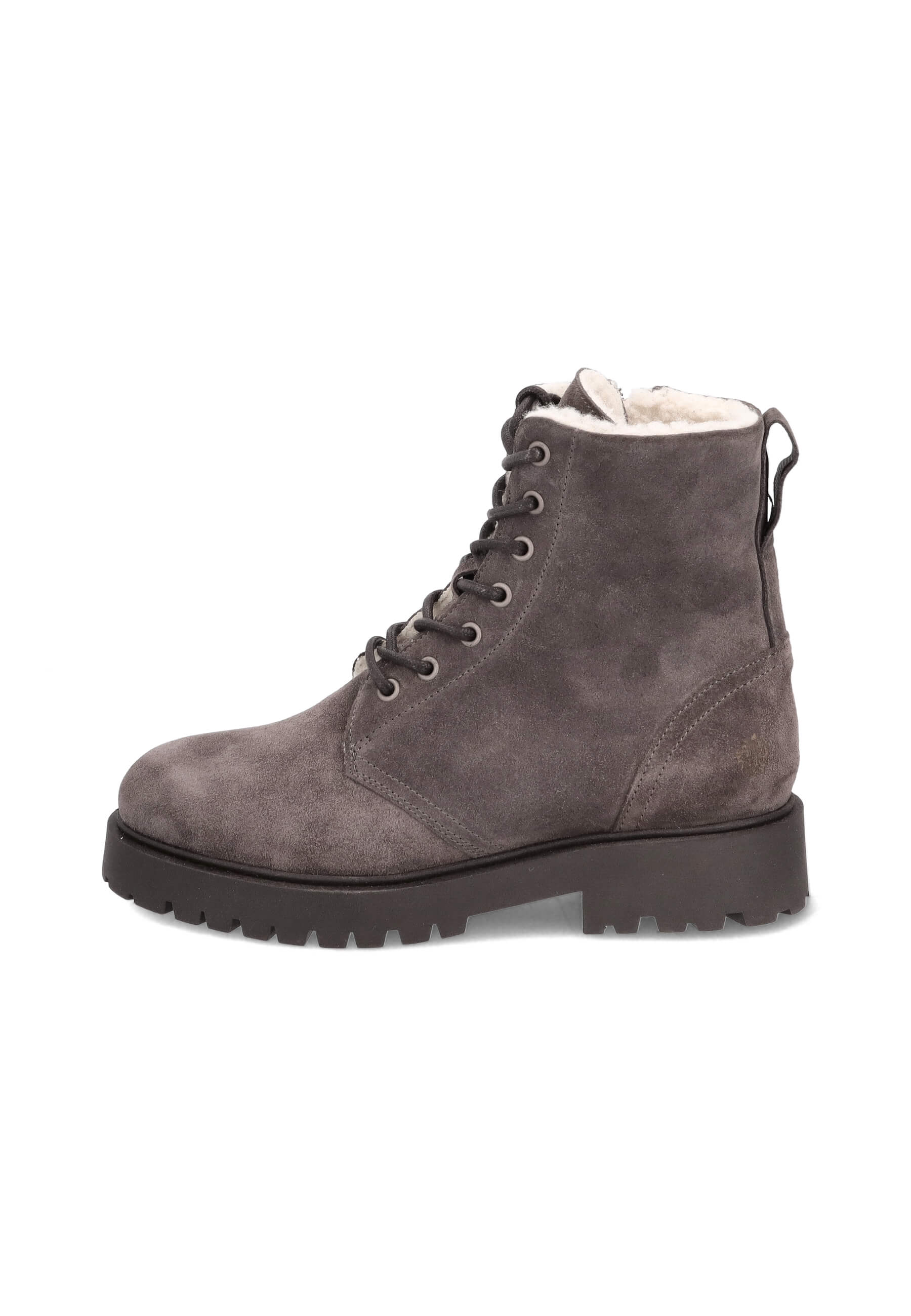 Schnürstiefeletten grau, Bekleidung, Schuhwerk, Schuh, Wildleder, Turnschuh
