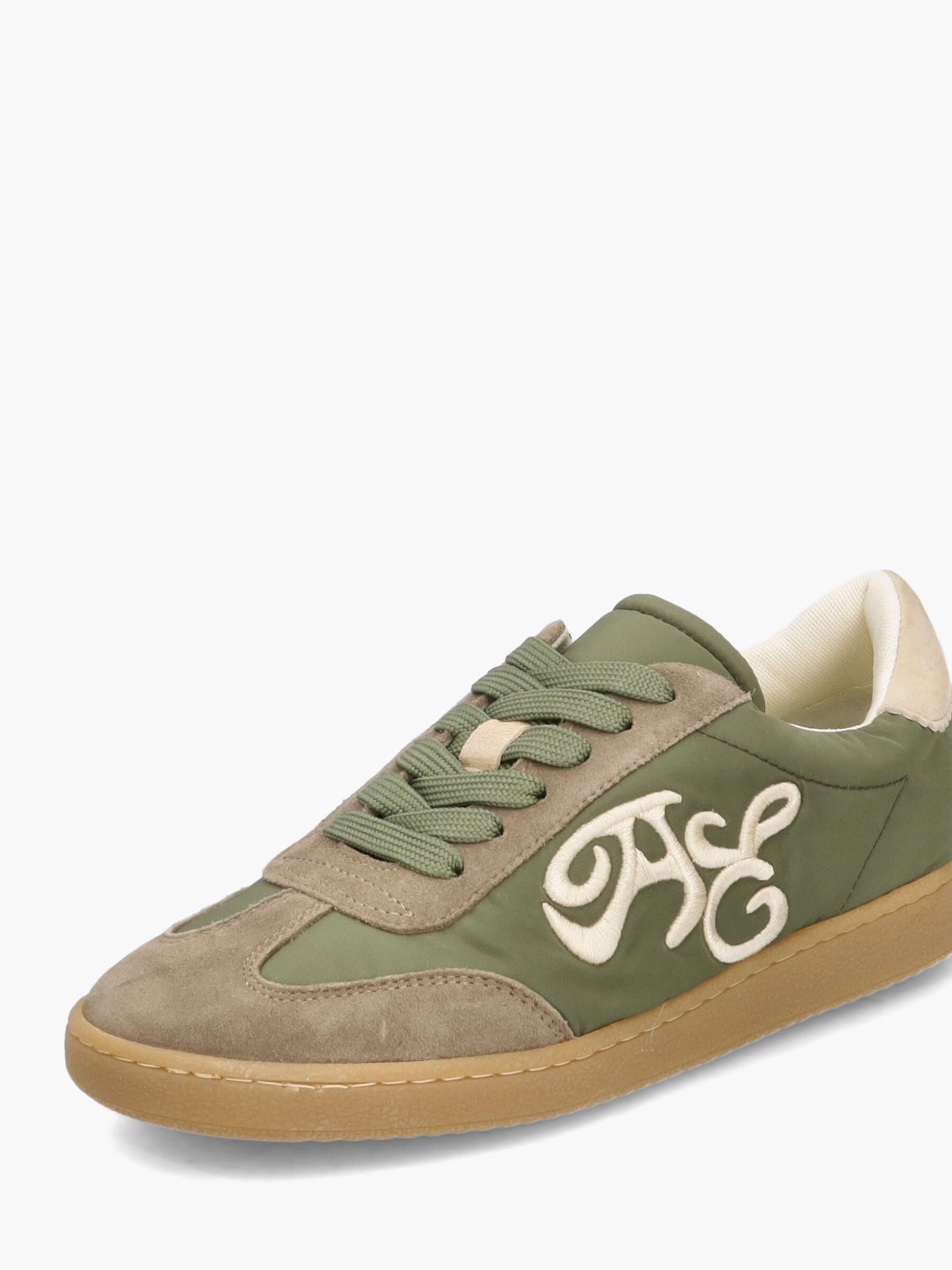 SALLYX-Khaki, Schuhwerk, Schuh, Sneaker, Wildleder, Leinwand