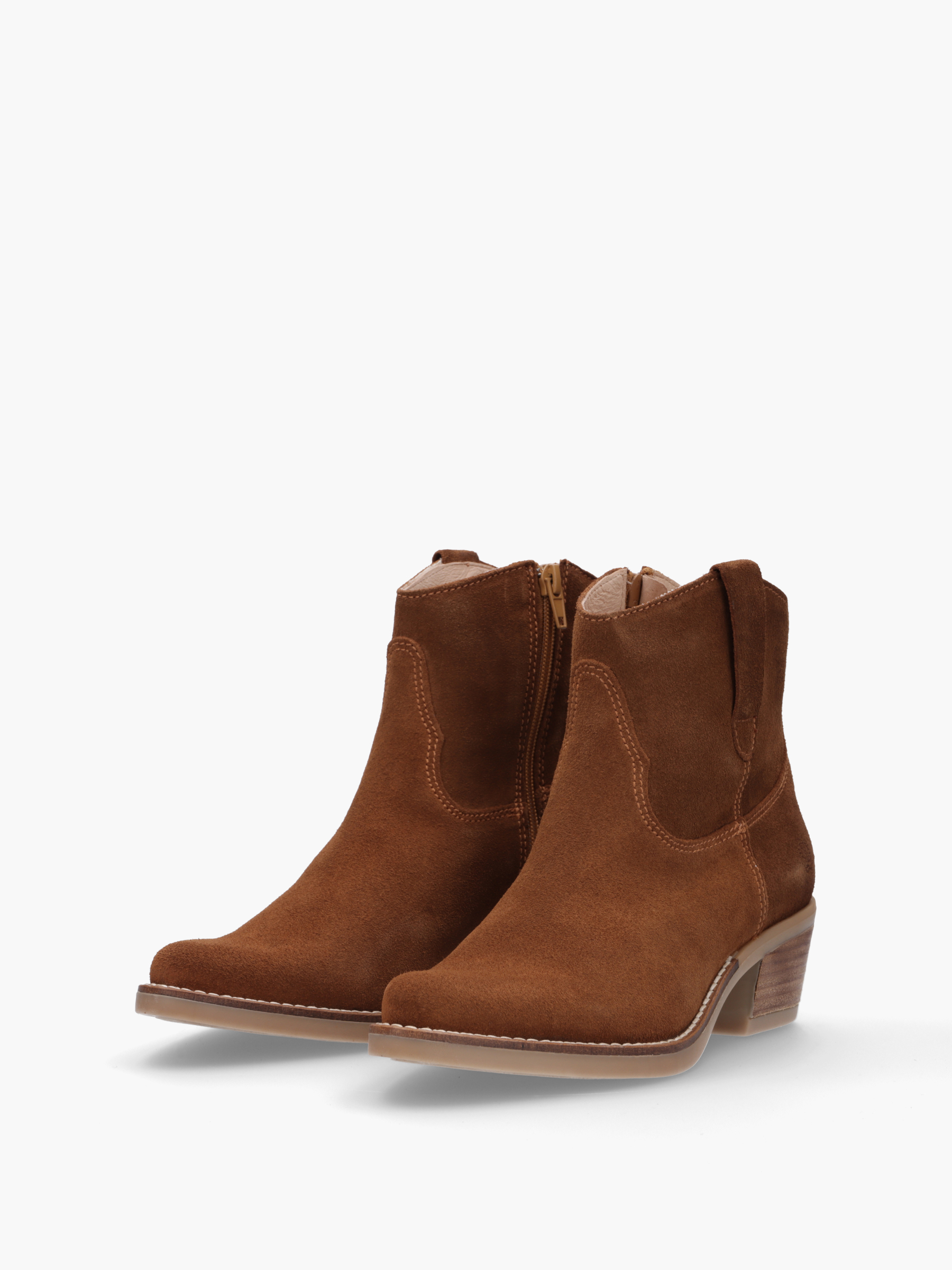 Cowboy Boots cognac, Wildleder, Kleidung, Schuhwerk, Schuh