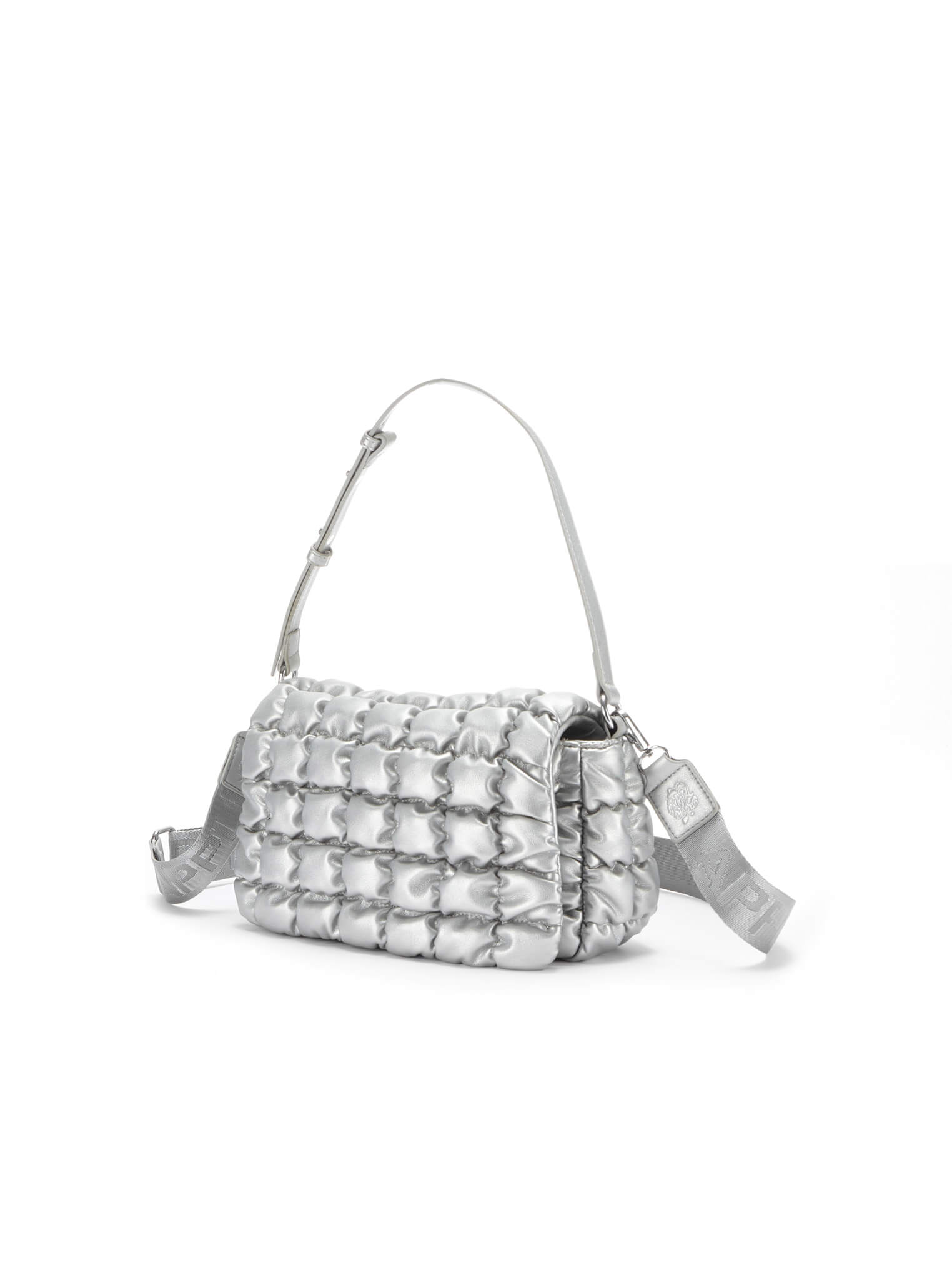 Umhängetasche silber, Zubehor, Tasche, Handtasche, Geldbörse