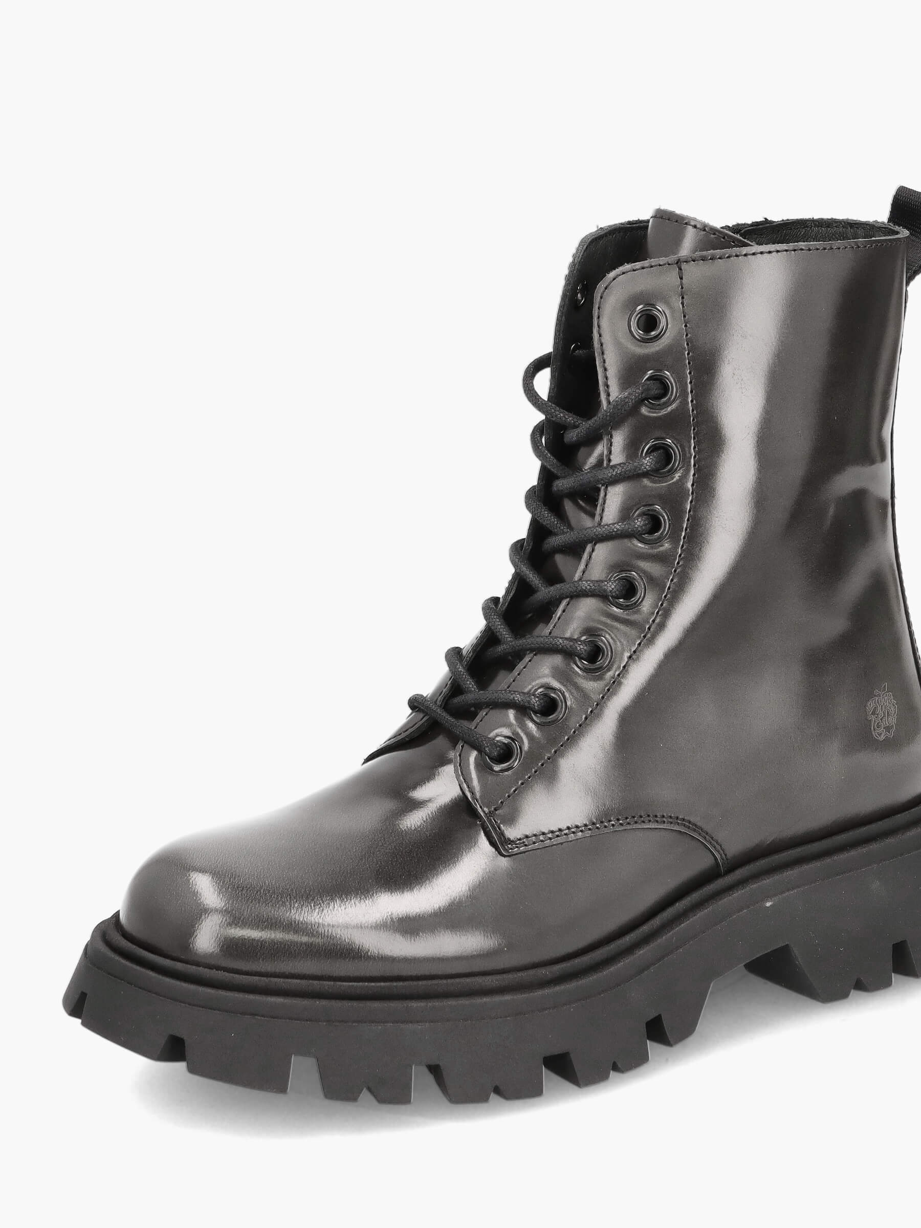 Schnürstiefeletten Grau, Bekleidung, Schuhwerk, Schuh, Stiefel