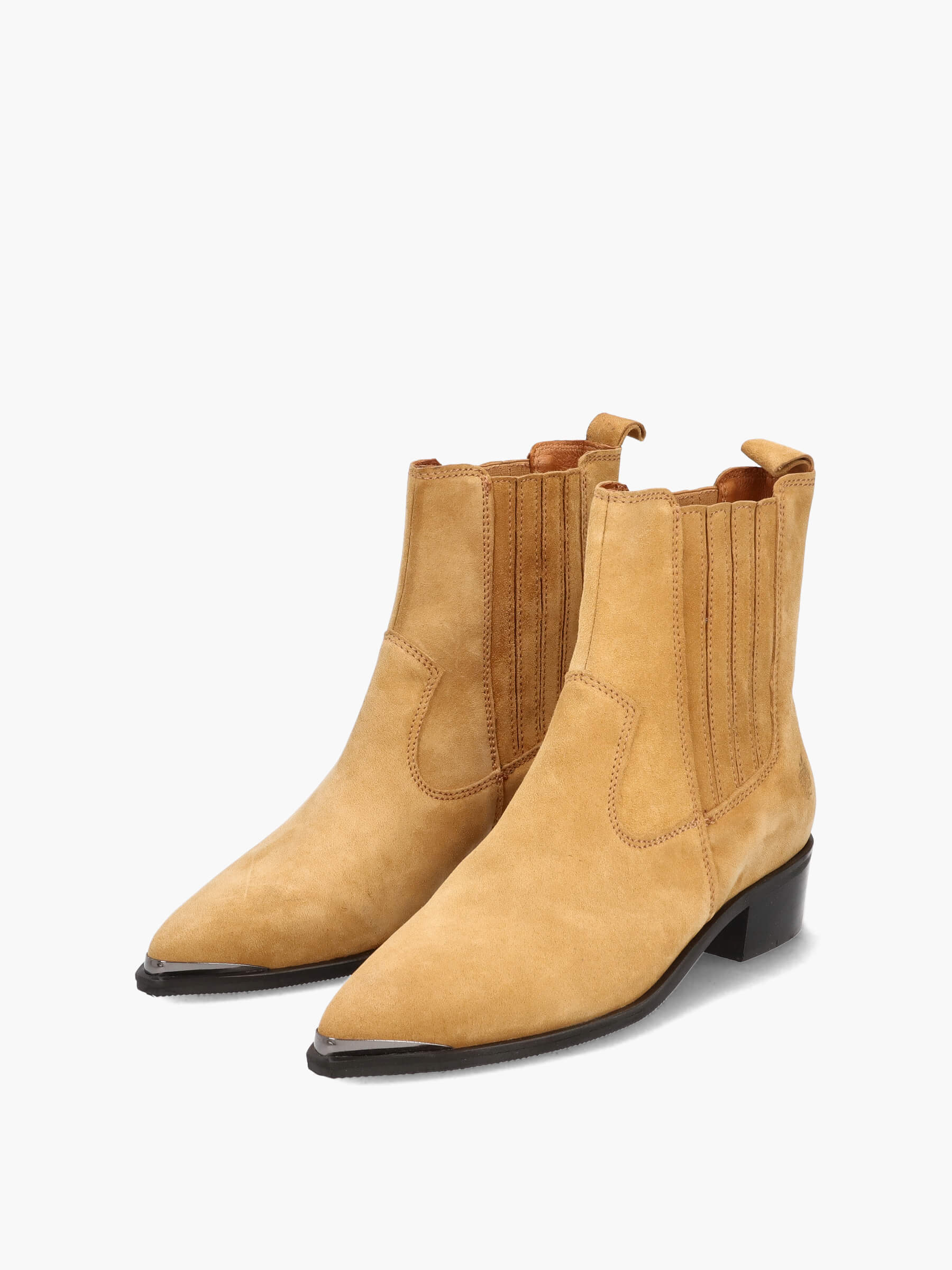 Cowboy Boots sand, Bekleidung, Schuhwerk, Schuh, Wildleder