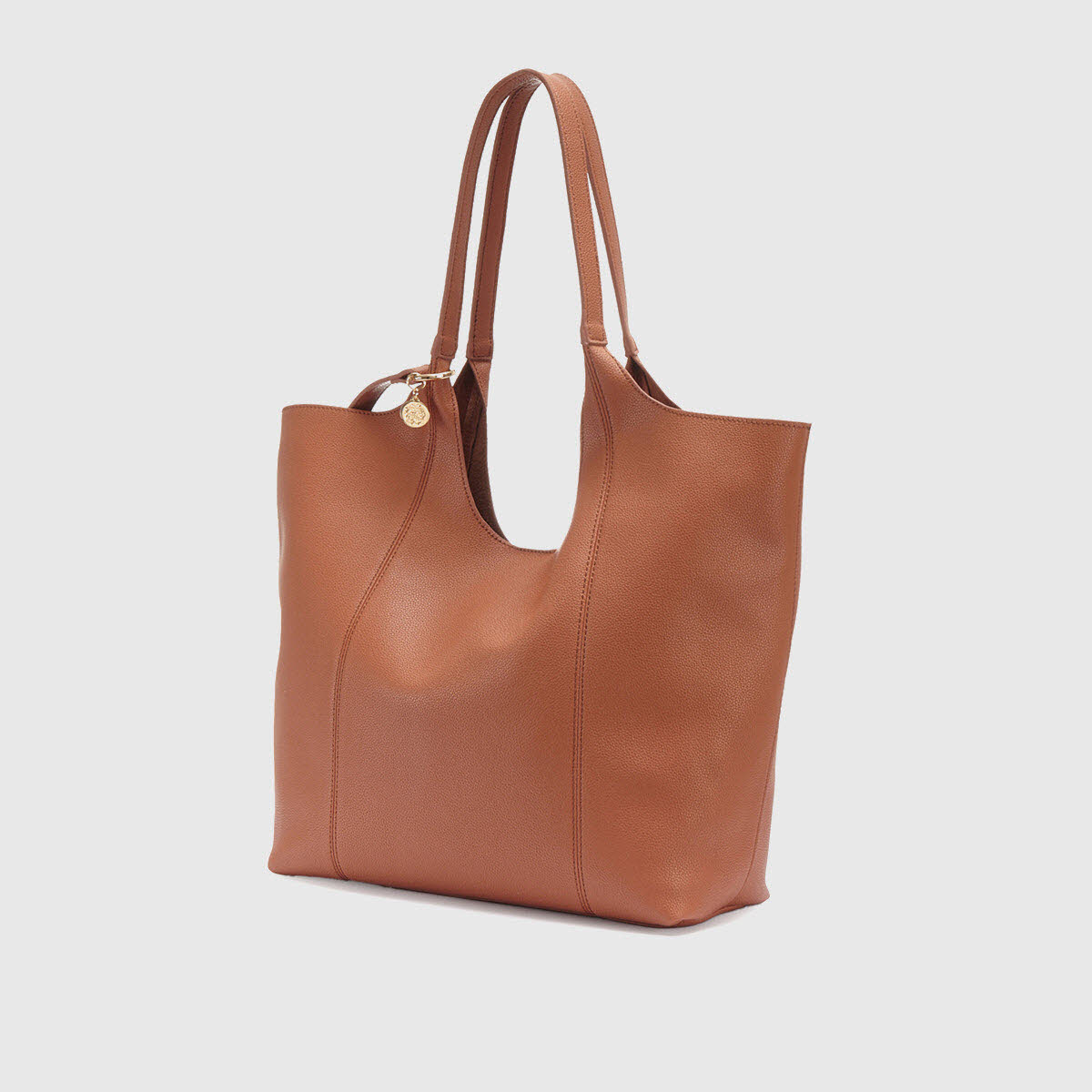 hobo grainy VALETTA COGNAC