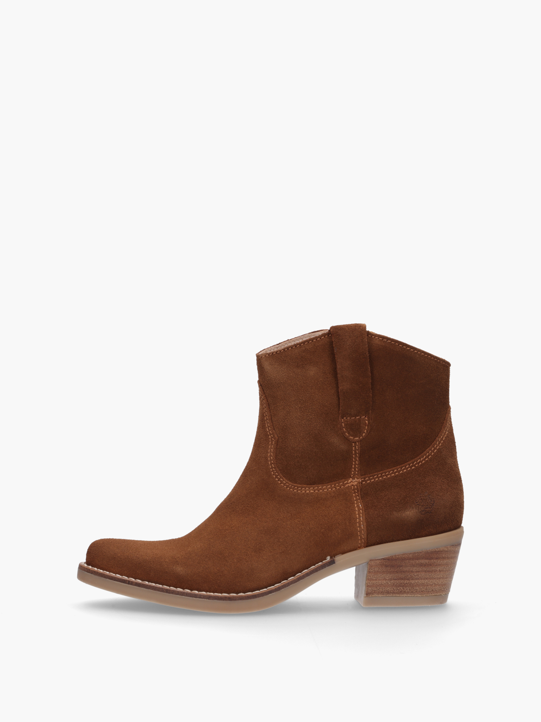 Cowboy Boots cognac, Bekleidung, Schuhwerk, Schuh, Wildleder