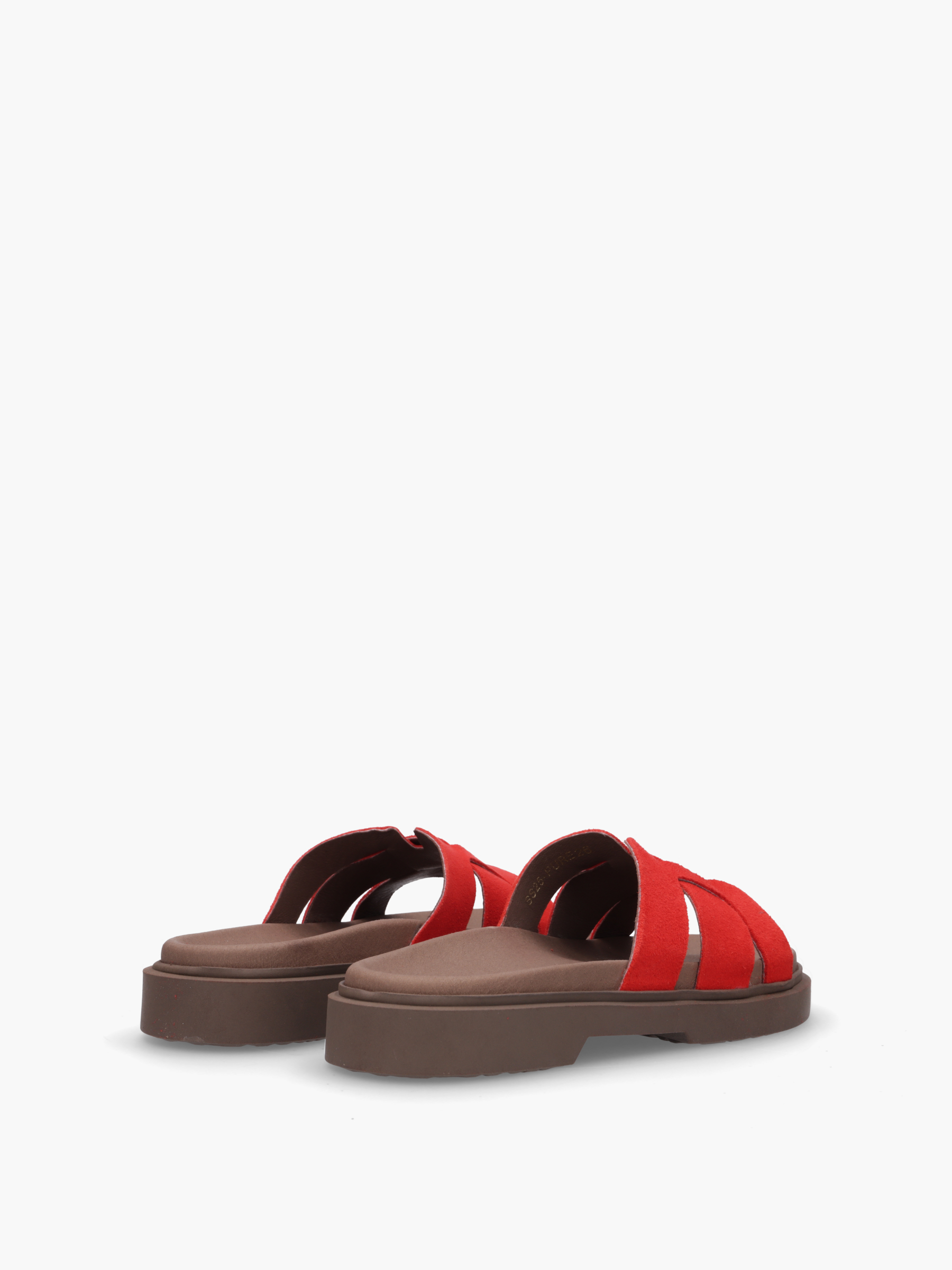 SS25-PURE26-000-000-Apple-of-Eden_3_BM PURE Rot, Bekleidung, Schuhwerk, Sandale