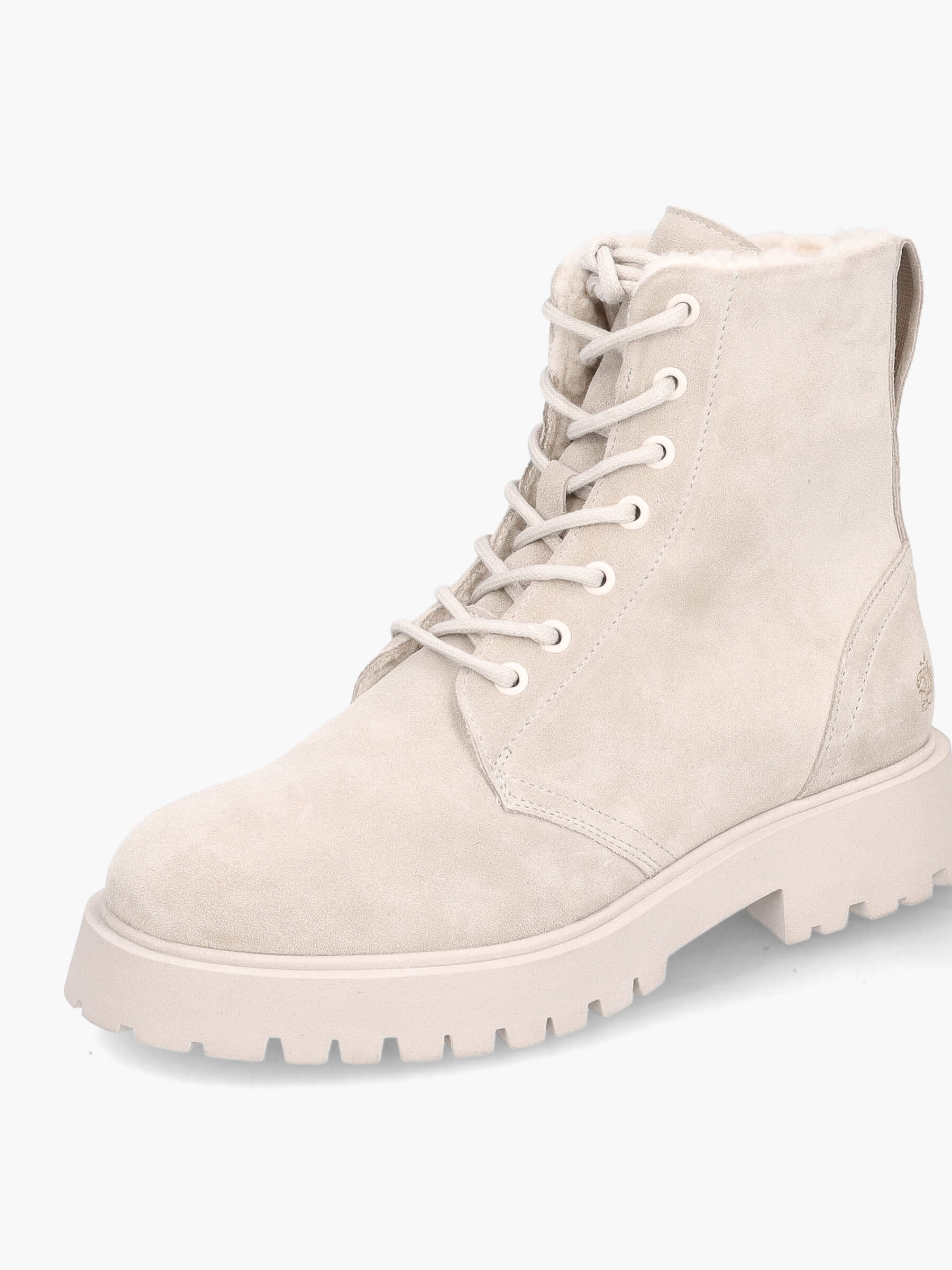 Schnürstiefeletten ivory, Bekleidung, Schuhwerk, Schuh, Sneaker