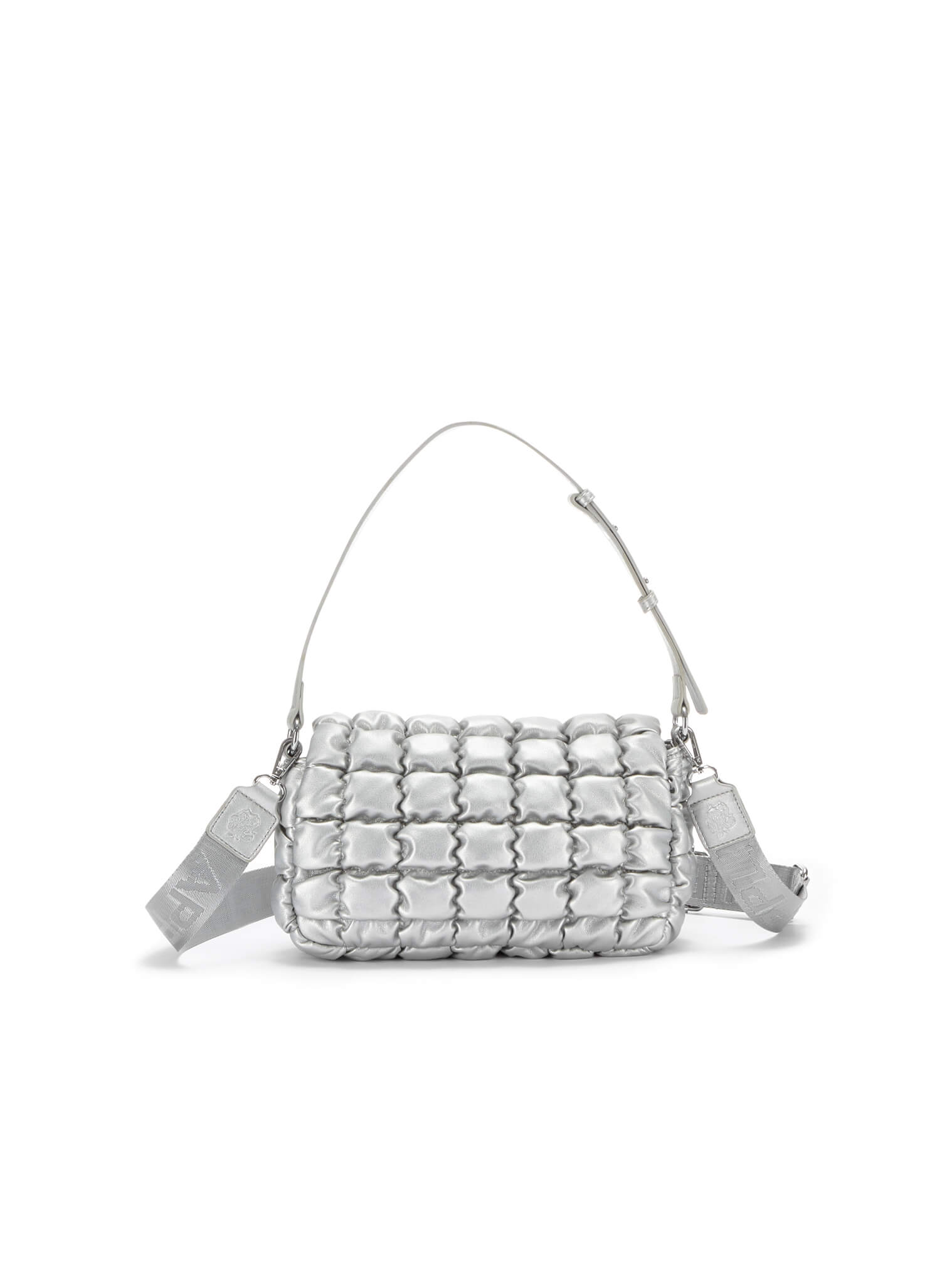 Umhängetasche silber, Zubehor, Tasche, Handtasche, Geldbörse
