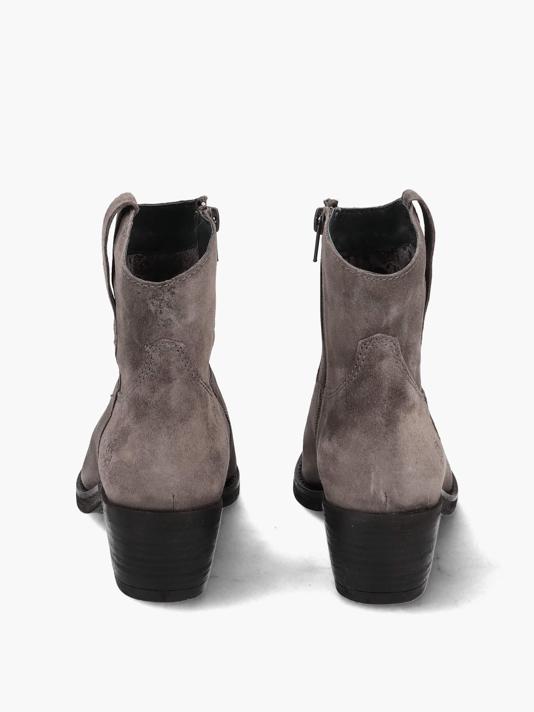 Cowboy Boots grau, Wildleder, Kleidung, Schuhwerk, Schuh, Hoher Absatz