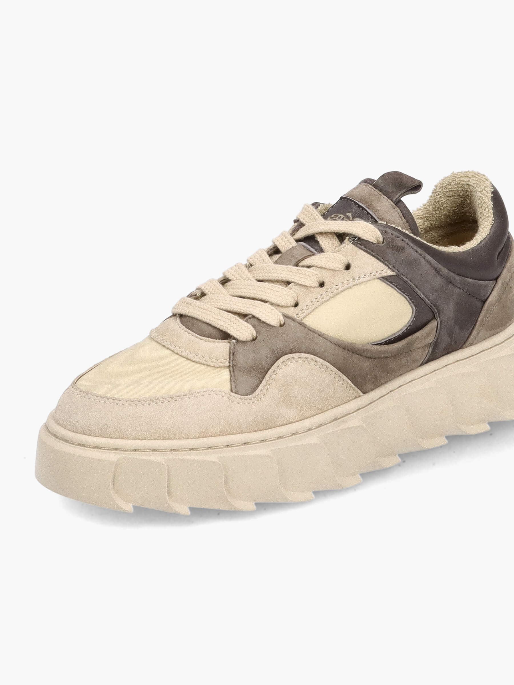 AW24-LIMA28-taupe-grey-000-000-Apple-of-Eden_6_BM Sneaker im Material Mix taupe/grey, Bekleidung, Schuhwerk, Schuh, Sneaker