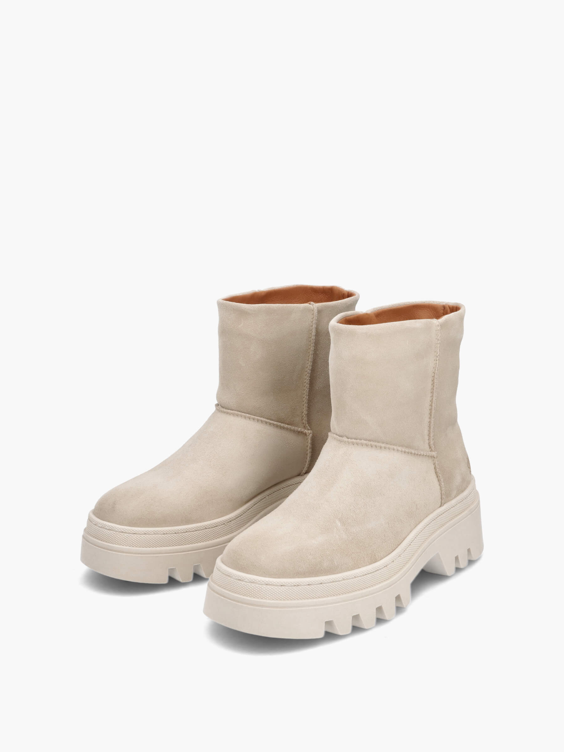  Stiefeletten ivory, Bekleidung, Schuhwerk, Schuh