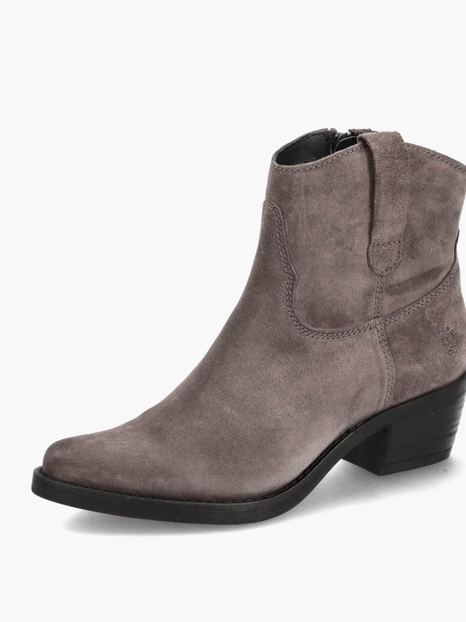 Cowboy Boots grau, Bekleidung, Schuhwerk, Schuh, Wildleder