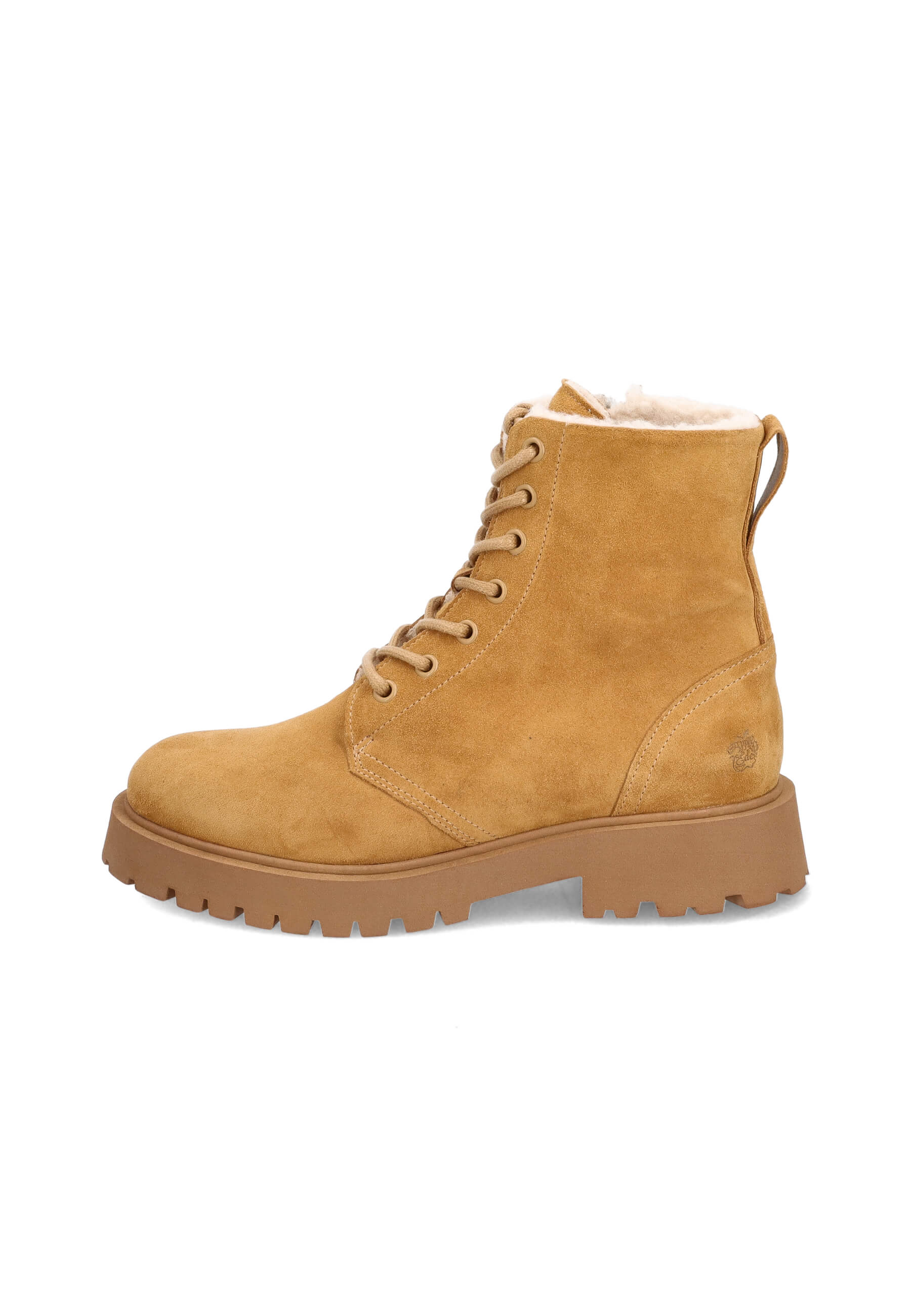 Schnürstiefeletten sand, Bekleidung, Schuhwerk, Schuh, Wildleder