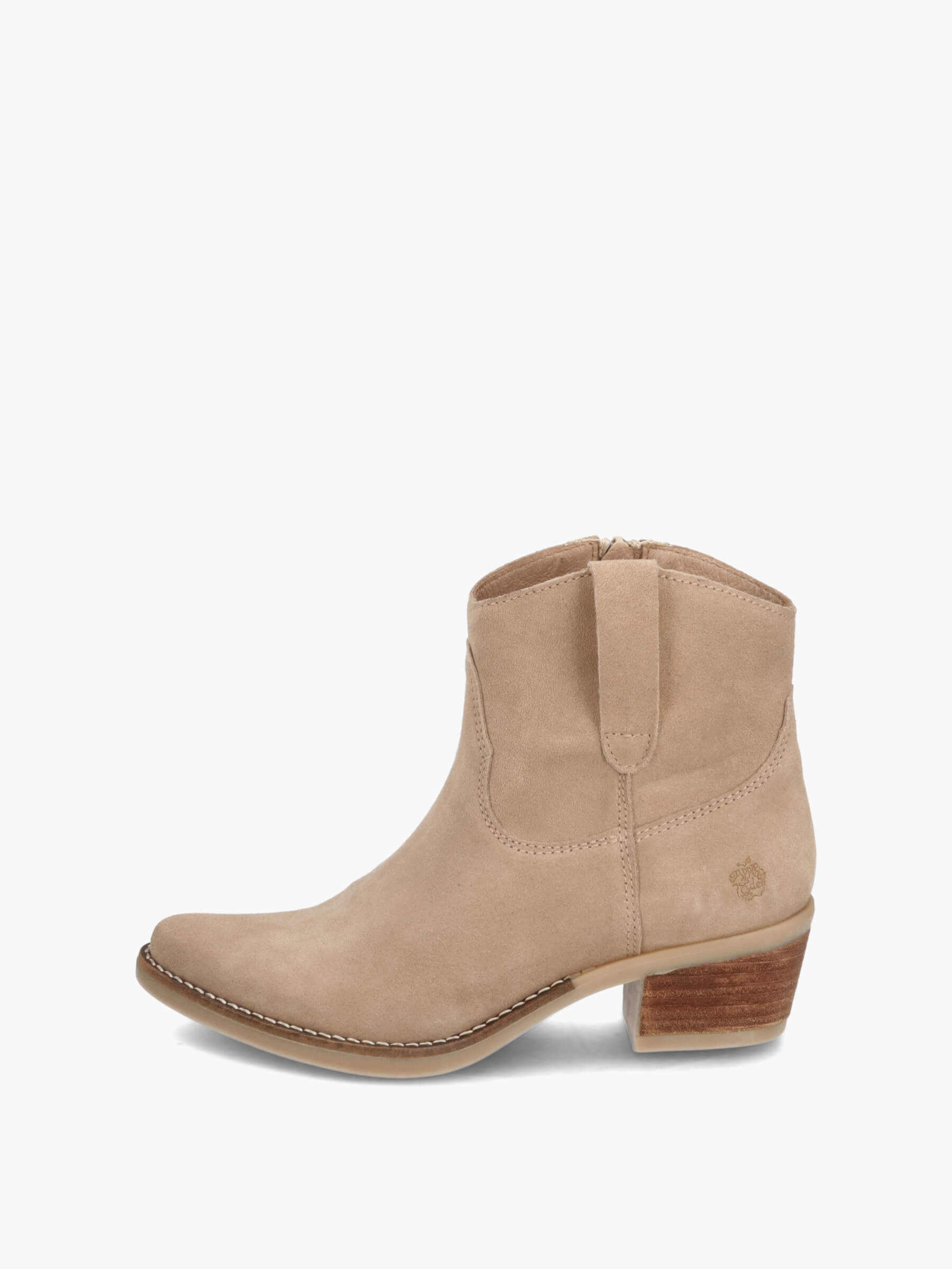 Cowboy Boots beige, Bekleidung, Schuhwerk, Schuh, Wildleder