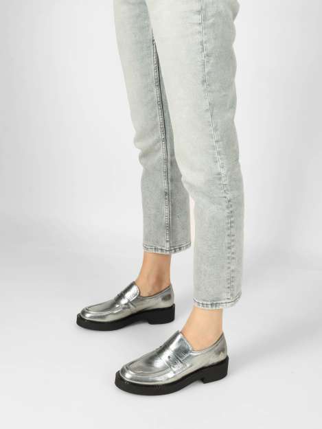 Penny-Loafer silber