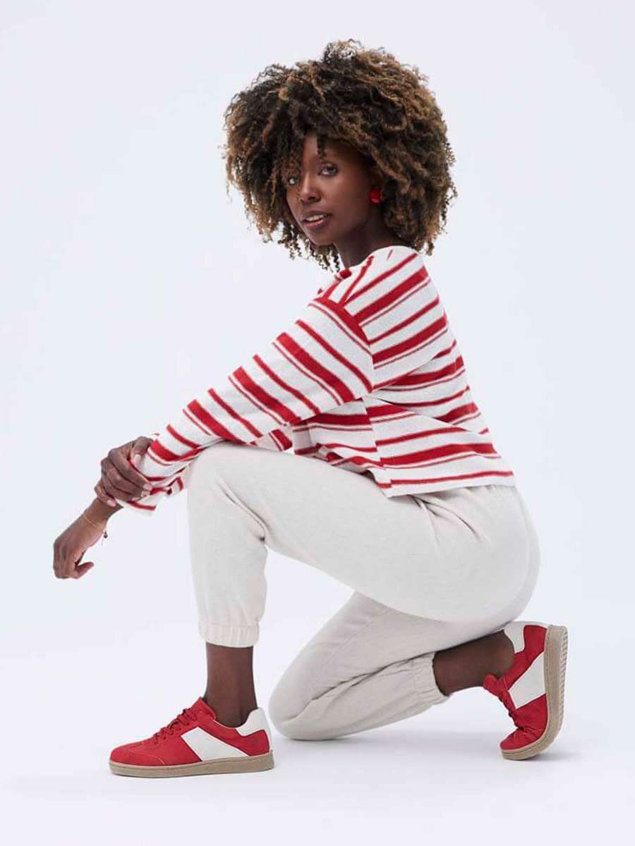 Saphira Sneaker red