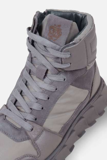 High Top Sneaker grau kombi