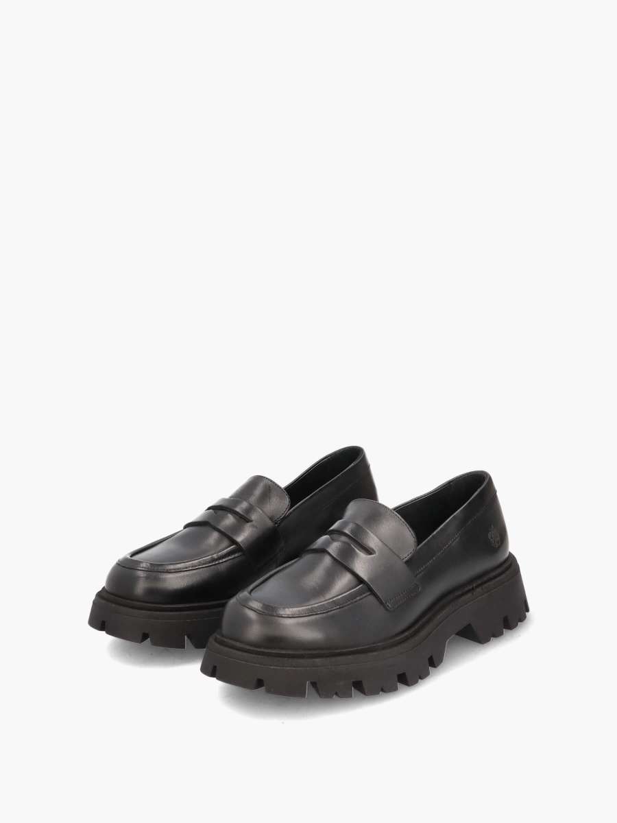 Penny-Loafer schwarz